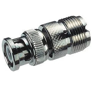 BNC-Adapter, BNC-Stecker / PL-Buchse UHF